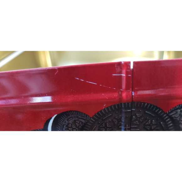 Oreo Cookies Unlock The Magic 1994 Grandfather Remembers Christmas Tin - Picture 7 of 11